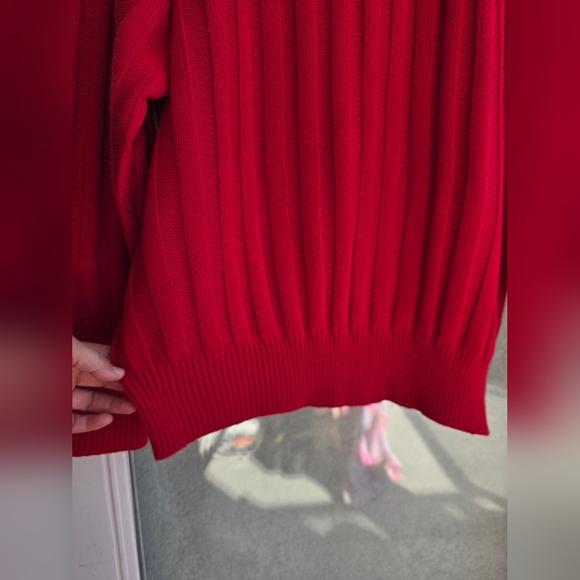 Vintage man knitted wool sweater from the year 80 and 90 - Picture 9 of 12